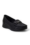 Mammamia D24YA-685 Hakiki Deri Kadın Ayakkabı - Siyah